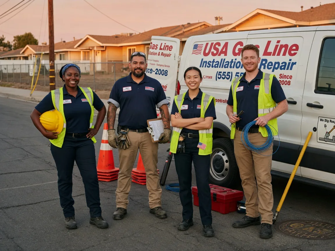 Gas Line Installation company in Sandston, VA